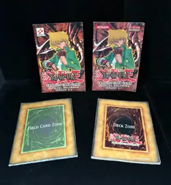 Yu-Gi-Oh! Vintage Official Rule Book Version 3.0 (2x) & 2 Deck Zone Play-Mats - Image 1