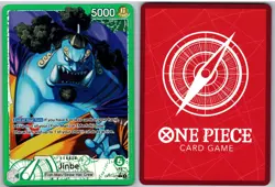 Jinbe (021) (Alternate Art) OP11-021 Leader A Fist of Divine Speed One Piece NM - Image 3