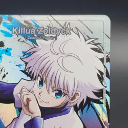 Union Arena Killua Zoldyck HTR-1-106 SR* Parallel + SR Holo +x2 SR Non Holo - Image 4