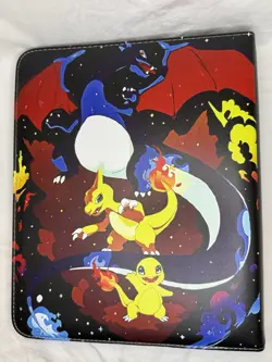 Pokemon Trading Card Binder 9 Pocket, 900 Cards, Zipper - Image 2