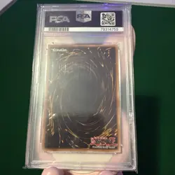 Gaia The Dragon Champion Secret Rare Holo Card PSA 8 NM-MT LOB-125 Yu-Gi-Oh! - Image 3