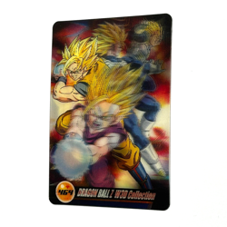 S3260 Vegeta Goku Gohan Trunks Dragon Ball Z x Morinaga 3D Clear Card 464 F10 - Image 2