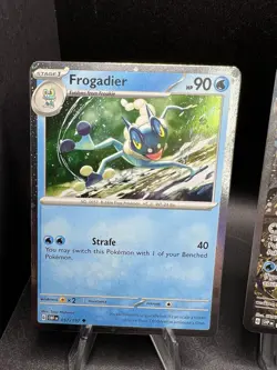 Pokemon Greninja EX 132 Promo Card Holo with Frogadier and Froakie Cosmo - Image 2