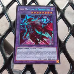 Dark Magician of Destruction Maze of the Muertos MZMU-EN011 & Field Center Card - Image 2