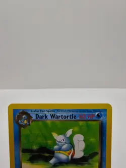 Dark Wartortle 46/82 - Team Rocket - 1st Edition - NM FREE WARTOTLE CARD INCUDED - Image 3