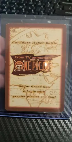 BANDAI One Piece Hyper Battle S22 SHANKS GOLD STAMPED SCARCE EARLY CARD - Image 2