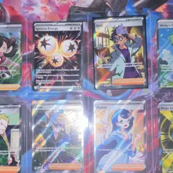 Pokemon TCG Trainer Supporter Full Art Holo Card Lot Tulip Shauna Lt. Surge Lot - Image 3