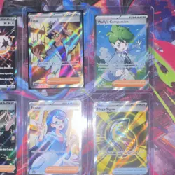 Pokemon TCG Trainer Supporter Full Art Holo Card Lot Tulip Shauna Lt. Surge Lot - Image 4