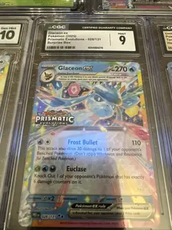 Pokemon CGC WCG Graded Lot of 9 Slabs Cards Eevee & Evolutions Pristine, Umbreon - Image 3