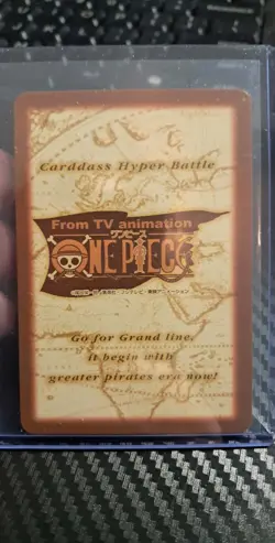BANDAI One Piece Hyper Battle S185 USOPP GOLD STAMPED SCARCE EARLY CARD - Image 2