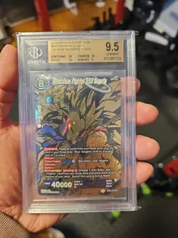 2018 DRAGON BALL SUPER CARD GAME SERIES 5 MIRACULOUS REVIVAL BT5-120 MIRACULOUS - Image 1