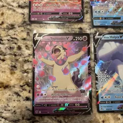 15 V Pokemon Cards Near Mint Condition Lot - Image 2