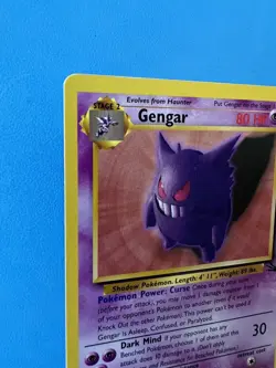 Gengar 20/62 Fossil Regular Wotc Pokemon Card LP Non-Holo - Image 3