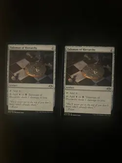 Talisman of Hierarchy x2 [Modern Horizons] Magic MTG Cards Near Mint - Image 1