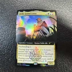 Iroh, Grand Lotus Extended Art Foil Box Lunch Promo 0002 MTG New - Image 1