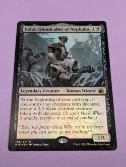MTG: Innistrad: Midnight: Jadar, Ghoulcaller of Nephalia Foil #108/277 Rare - NM - Image 1
