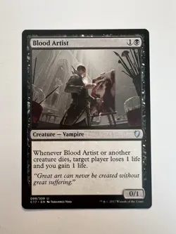 Blood Artist - MTG Commander 2017 - NM - Image 1