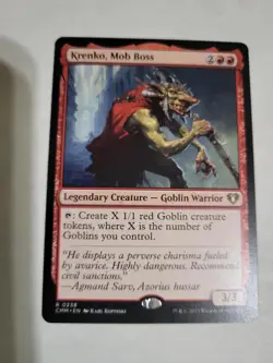 MTG KRENKO, MOB BOSS 238 EX-MINT FREE SHIP!!! - Image 1