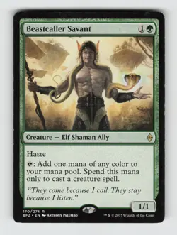 Beastcaller Savant*Non-Foil* Battle for Zendikar 170 MP - Image 1