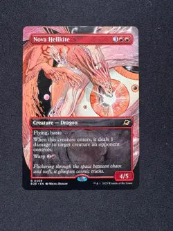 NOVA HELLKITE (BORDERLESS) - Magic: The Gathering - NM/M - Image 1