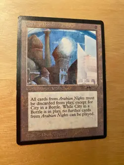 MTG City in a Bottle Arabian Nights GD- - Image 1