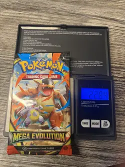 Pokemon Mega Evolution 22.84G *HEAVY PACK* Brand New And Sealed Booster Pack - Image 1