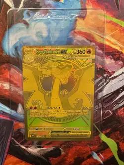 Pokemon Mega Charizard X EX Full Art Foil PFL Card 130/094 - Image 5