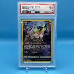 2023 POKEMON MEW CROWN ZENITH GG10/GG70 - PSA 9 - Image 1