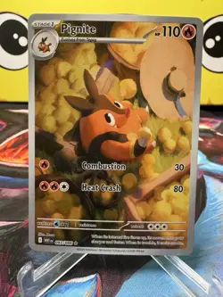 Pignite 097/086 Pokemon SV: White Flare NM Pokemon TCG Card English Near Mint - Image 1