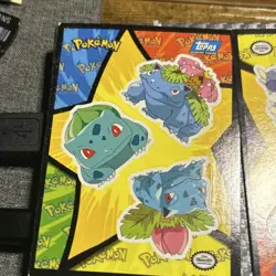 Topps Pokemon TCG Card Lot- Pikachu, Squirtle, Bulbasaur, Eevee, Geodude 6 Cards - Image 2