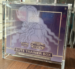 Pokemon Sword & Shield Chilling Reign Elite Trainer Box with Acrylic Case - Image 1