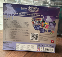 Pokemon Sword & Shield Chilling Reign Elite Trainer Box with Acrylic Case - Image 4