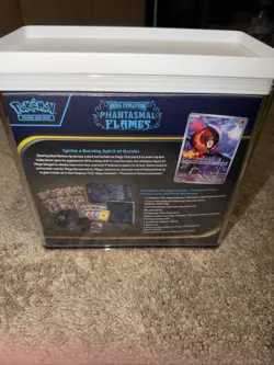 Phantasmal Flames Pokemon Center Exclusive Elite Trainer Box ETB Sealed New - Image 3