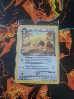 Pokemon TCG Dark Persian Team Rocket 42 Regular Unlimited Uncommon LP - Image 1