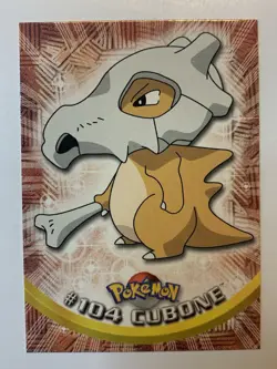 2000 Topps Pokemon TV Series 2 #104 Cubone (C) FREE COMBINED SHIPPING - Image 1