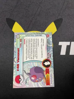 2000 Pokemon Topps Chrome Spectra Venonat #48 NM!!!!! - Image 4