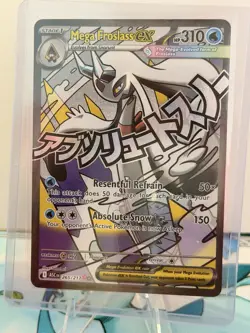 TCG Pokemon Mega Froslass Ex 265/217 Mega Attack Rare Ascended Heroes Pack Fresh - Image 1