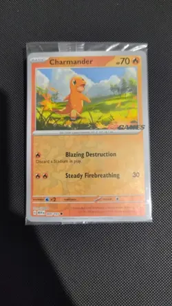 Pokemon TCG Charmander Scarlet & Violet-151 004/165 Regular Common - Image 1