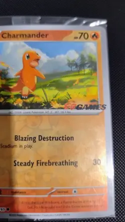 Pokemon TCG Charmander Scarlet & Violet-151 004/165 Regular Common - Image 2