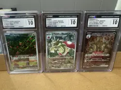 🍏 Flapple, Applin & Hydreigon Japanese Pokemon Bundle – CGC Gem Mint 10 🍏 - Image 1