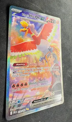Ethan's Ho-Oh EX 230/182 SIR Destined Rivals Pokemon - Image 3