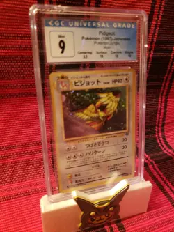 Pidgeot Pokemon Jungle Holo Japanese CGC 9 - Image 4