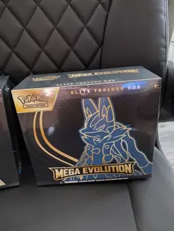 Pokemon TCG Mega Evolution Elite Trainer Box ETB Lot of 2 Lucario and Gardevoir - Image 2