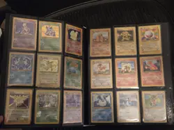 Pokemon Complete Master Base Set 102/102 Vintage Original WoTC 1999 + Binder - Image 2