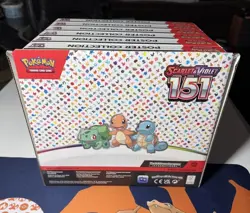 Pokemon 151 Poster Collection Box Display Case Dollar General Exclusive X6 - Image 2