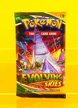 Pokemon - Evolving Skies Booster Pack (1)- Factory Sealed (2021) - Image 1