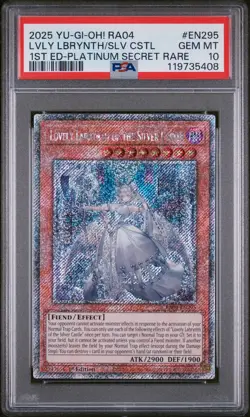 2025 1ST ED #EN295 LOVELY LABRYNTH OF THE SILVER CASTLE PSA 10 - Image 1