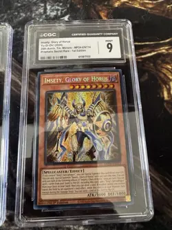 Graded Yugioh Cards MP24 Quarter Century Secret Rarer Grade 8-9 Imsety - Dragon - Image 5