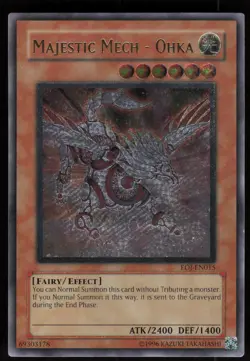 Majestic Mech - Ohka (UTR) EOJ-EN015 EOJ Ultimate Rare ENHANCED NA Yu-Gi-Oh - Image 1