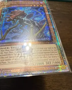 Miscellaneousaurus (Quarter Century Secret Rare) (RA04) Near Mint YU-GI-OH - Image 3